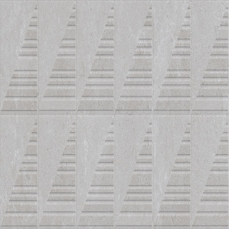 Dekoorplaat Azuvi Hauteville carved grey
