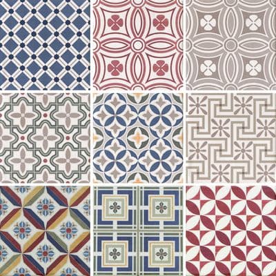 Dekoorplaat Equipe Country patchwork