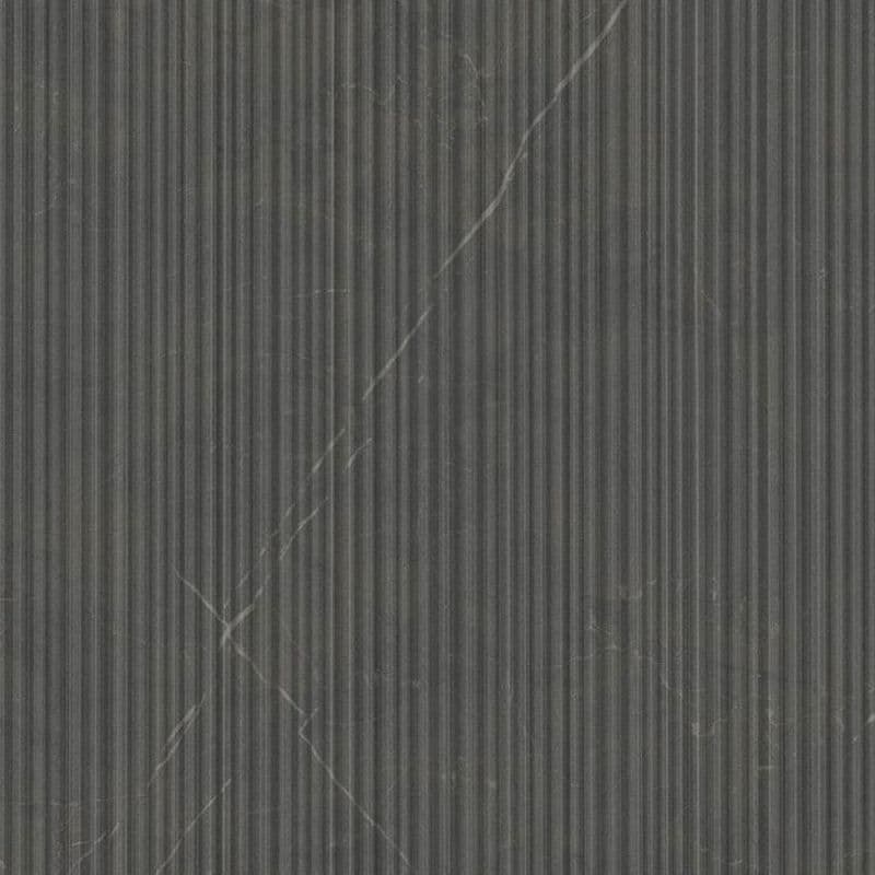 Dekoorplaat Living Ceramics Allure wall wave anthracite