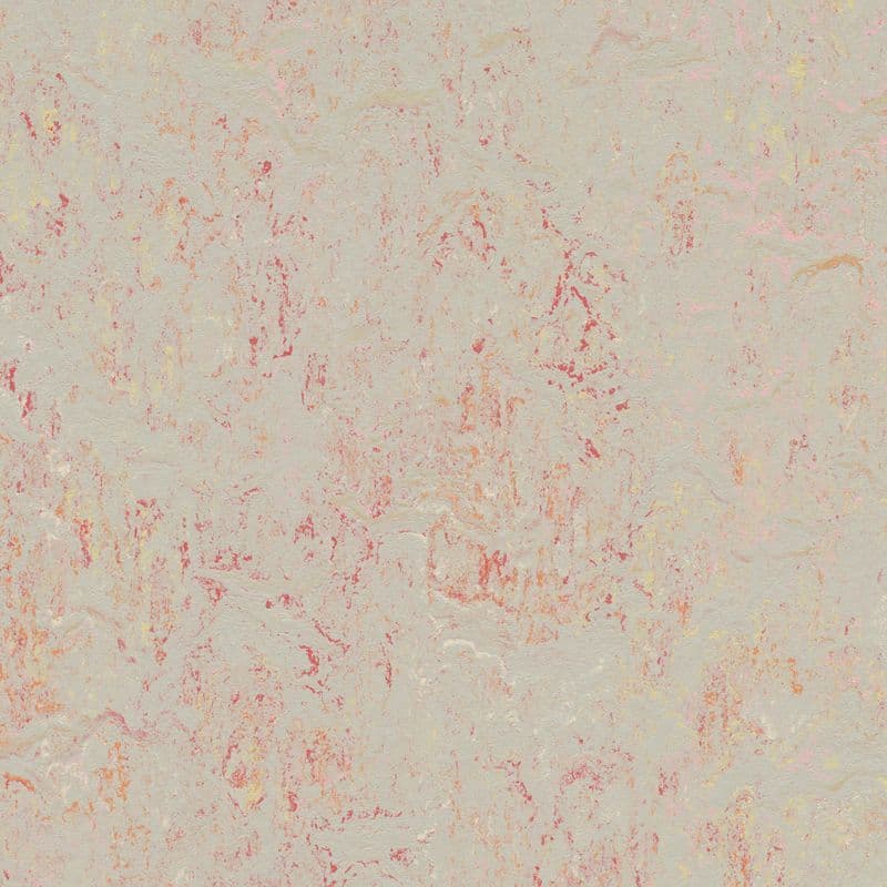 LINOLEUM Marmoleum Marbled Splash fruit punch 3432