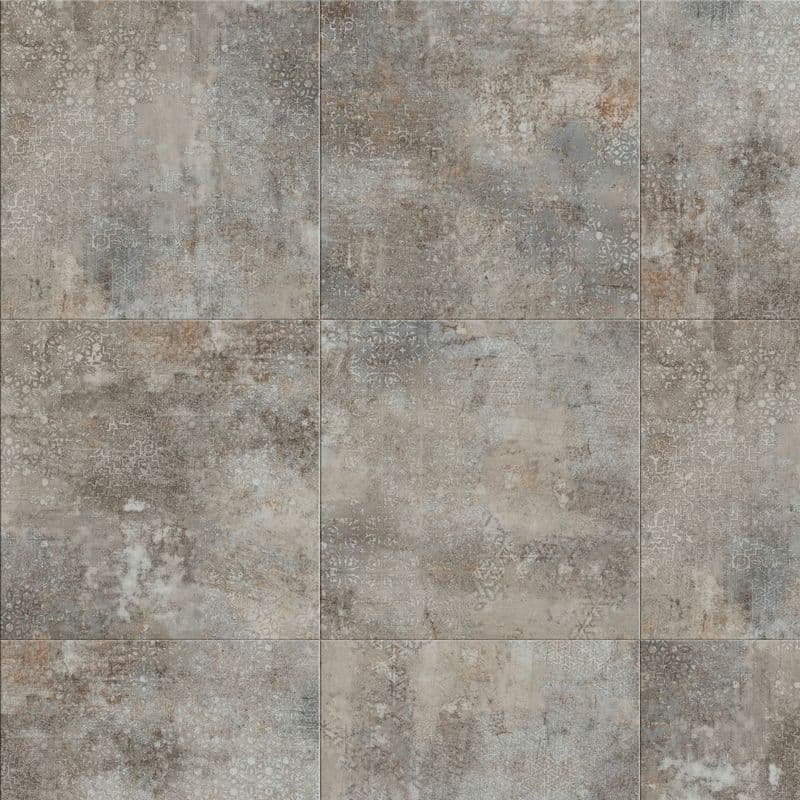 LVT-PLAAT Expona Design PUR grey stencil concrete 9139