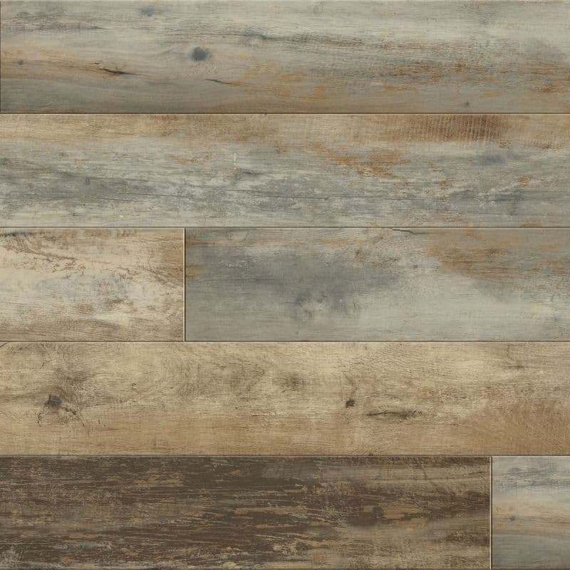 LVT-PLAAT Expona Design PUR reclaimed inked oak 9051