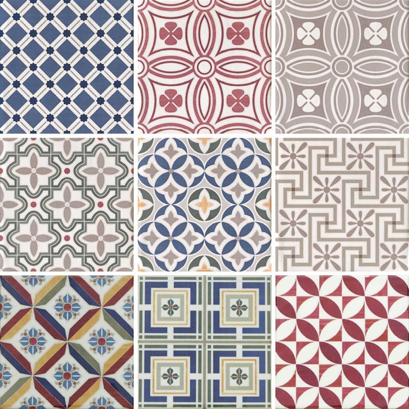 Dekoorplaat Equipe Country patchwork